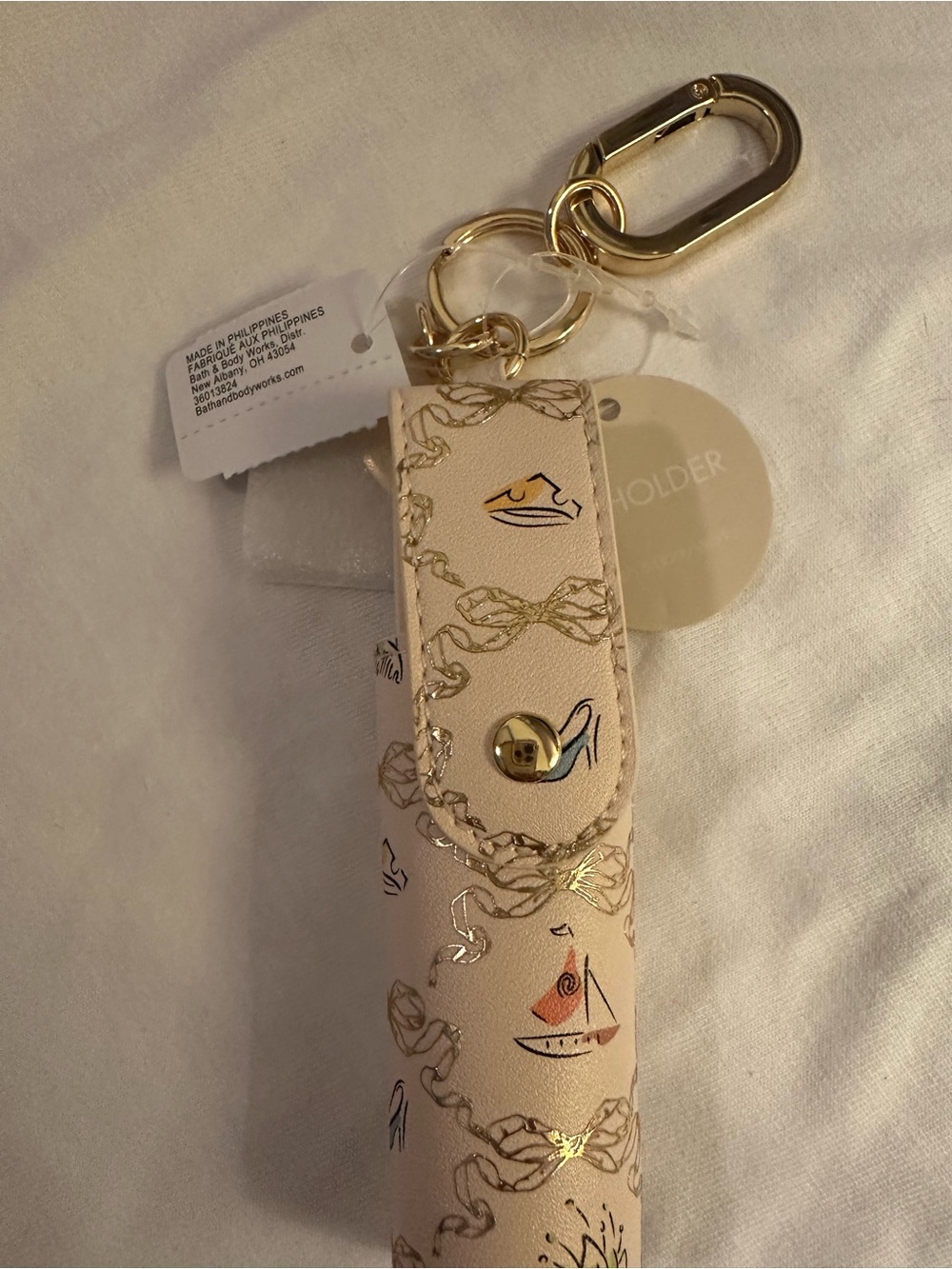 Bath and body works disney princess collection lip holder
